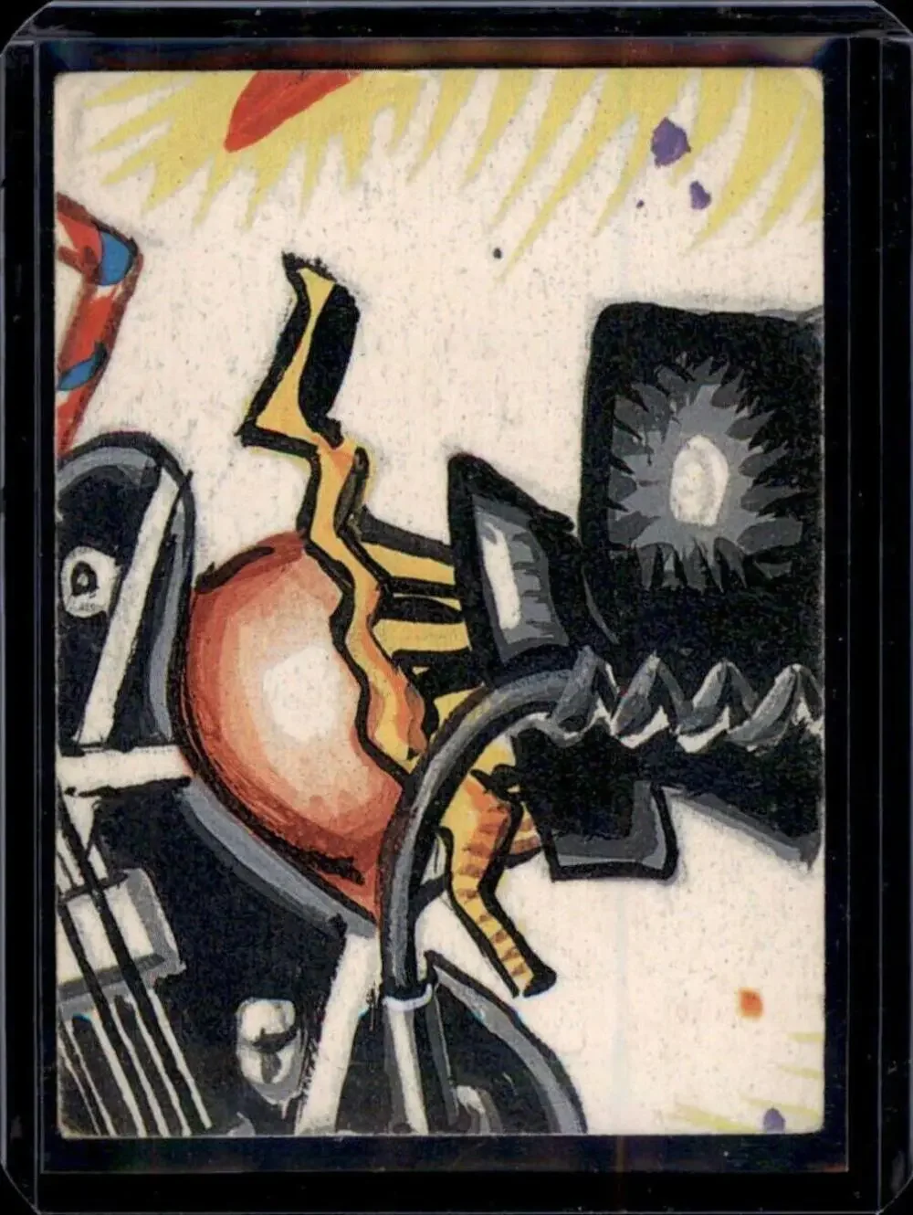 Garbage Pail Kids - Bad Breath Seth Trading Card
